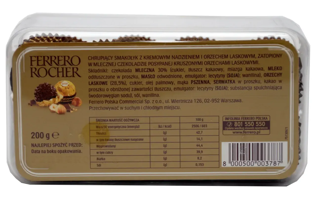 Ferrero Rocher: Ile kalorii kryje ta słodka pokusa? Poznaj fakty