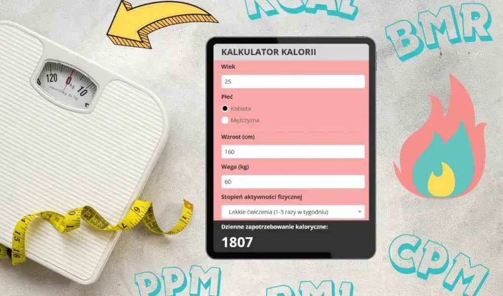 Zdjęcie Ile kalorii dziennie kalkulator - oblicz swoje potrzeby kaloryczne